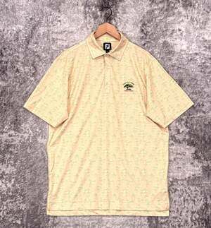 Footjoy Polo Shirt Medium Mens 121st US Open Torrey Pines Green Tree Golf